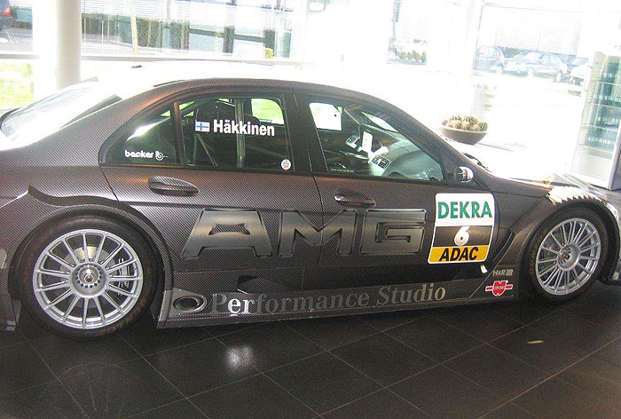 DTM-Wagen "Häkkinen"    Show-Room AMG Affalterbach