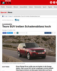 Selle-Versicherungen Mannheim - SUV Diebstähle - KFZ-Versicherung