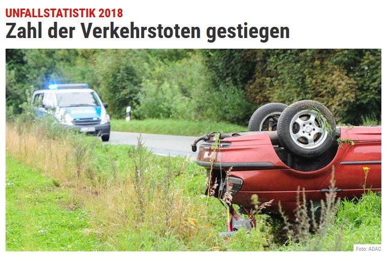 Auto-Motor-Sport - Unfallstatistik 2018